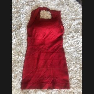 BeBe Red Dress